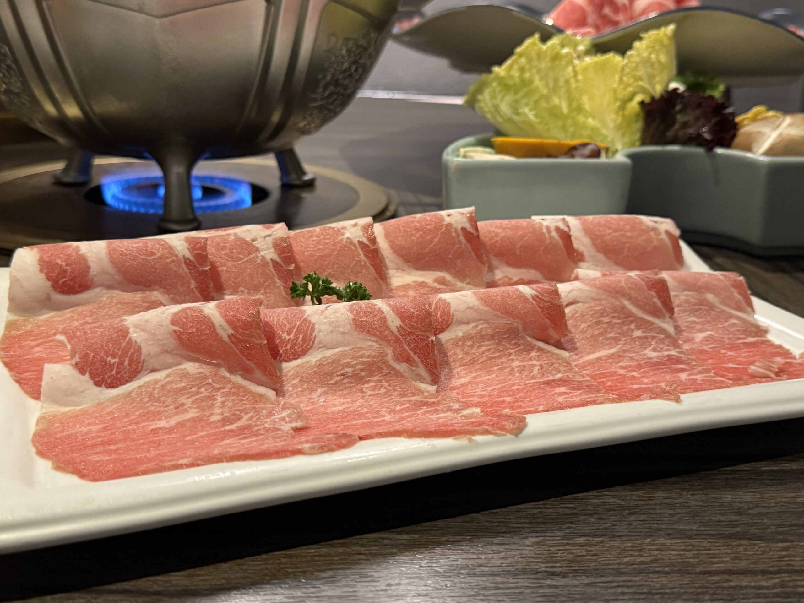 青花驕の豚肉