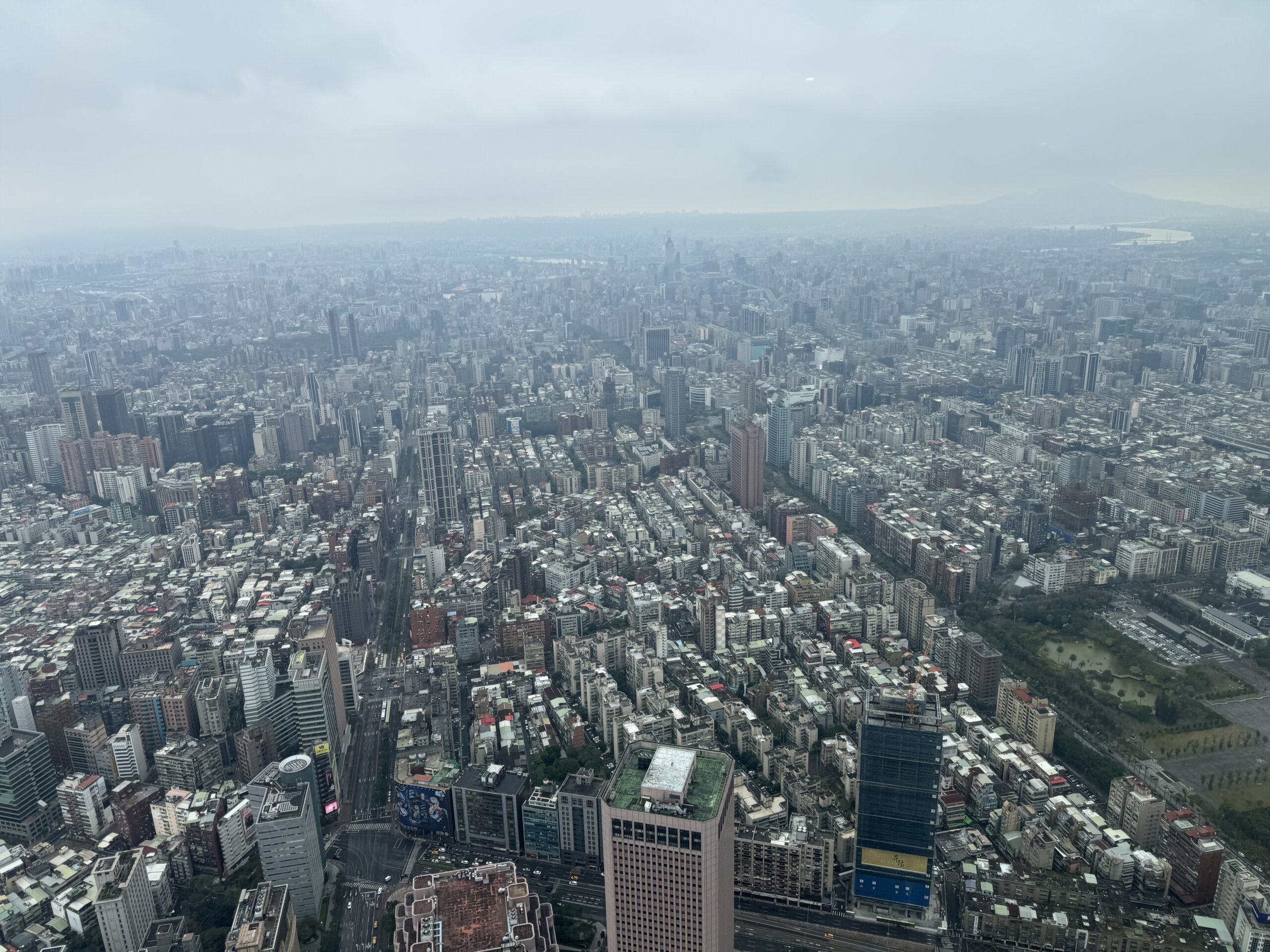 台北101展望台から見える景色