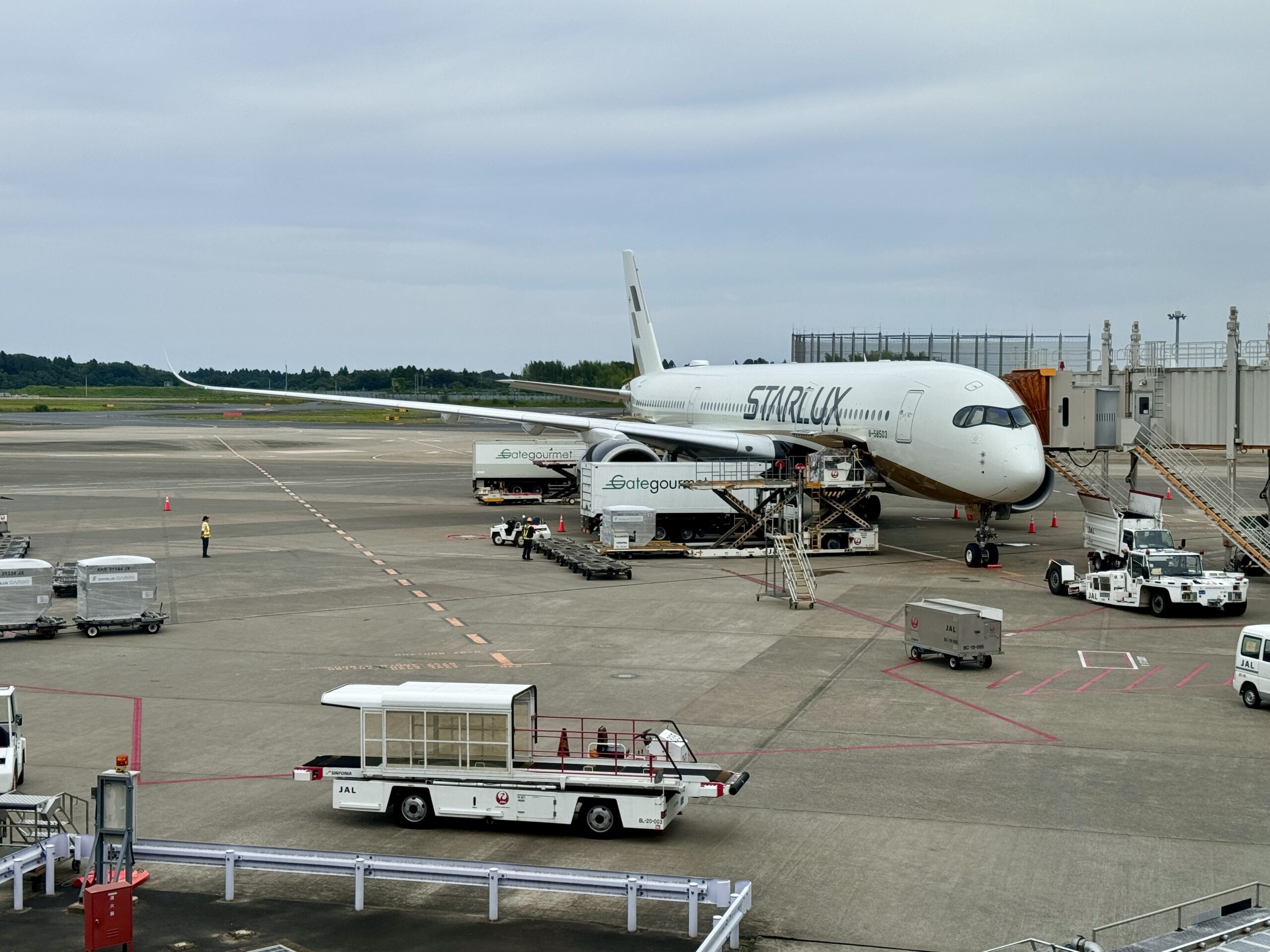スターラックス航空の飛行機