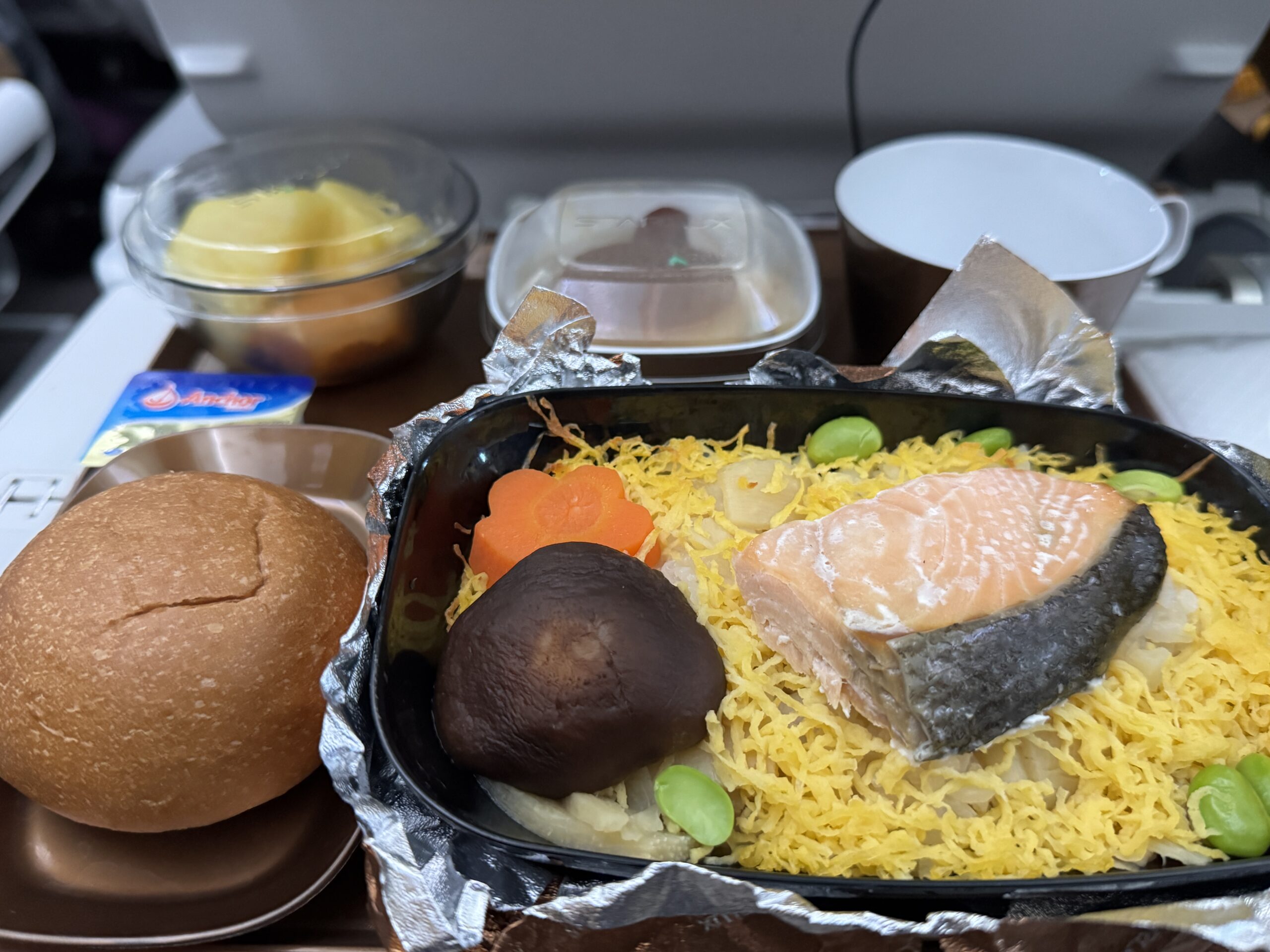 スターラックス航空の機内食