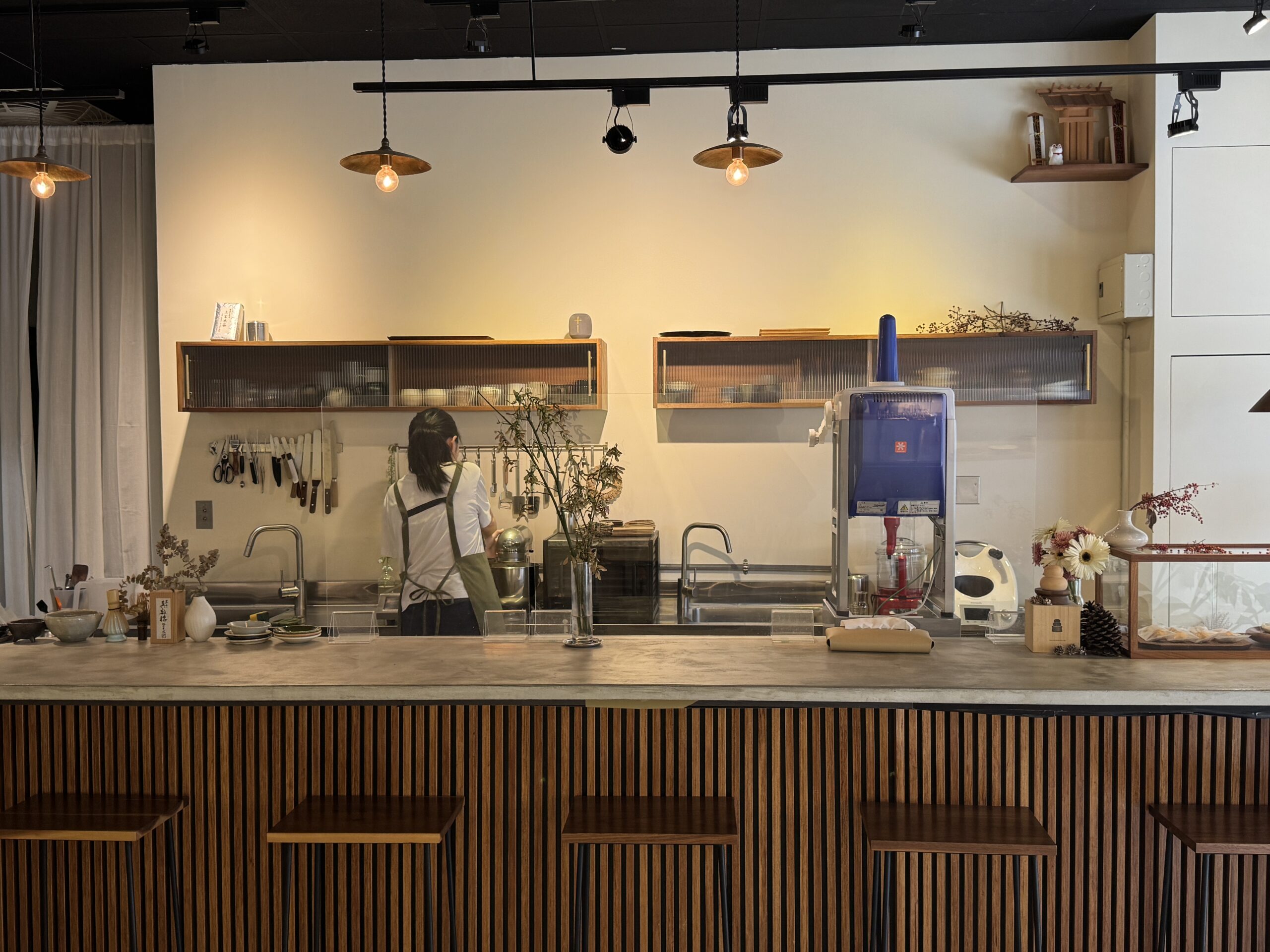 Kakigori Toshihiko店内の様子