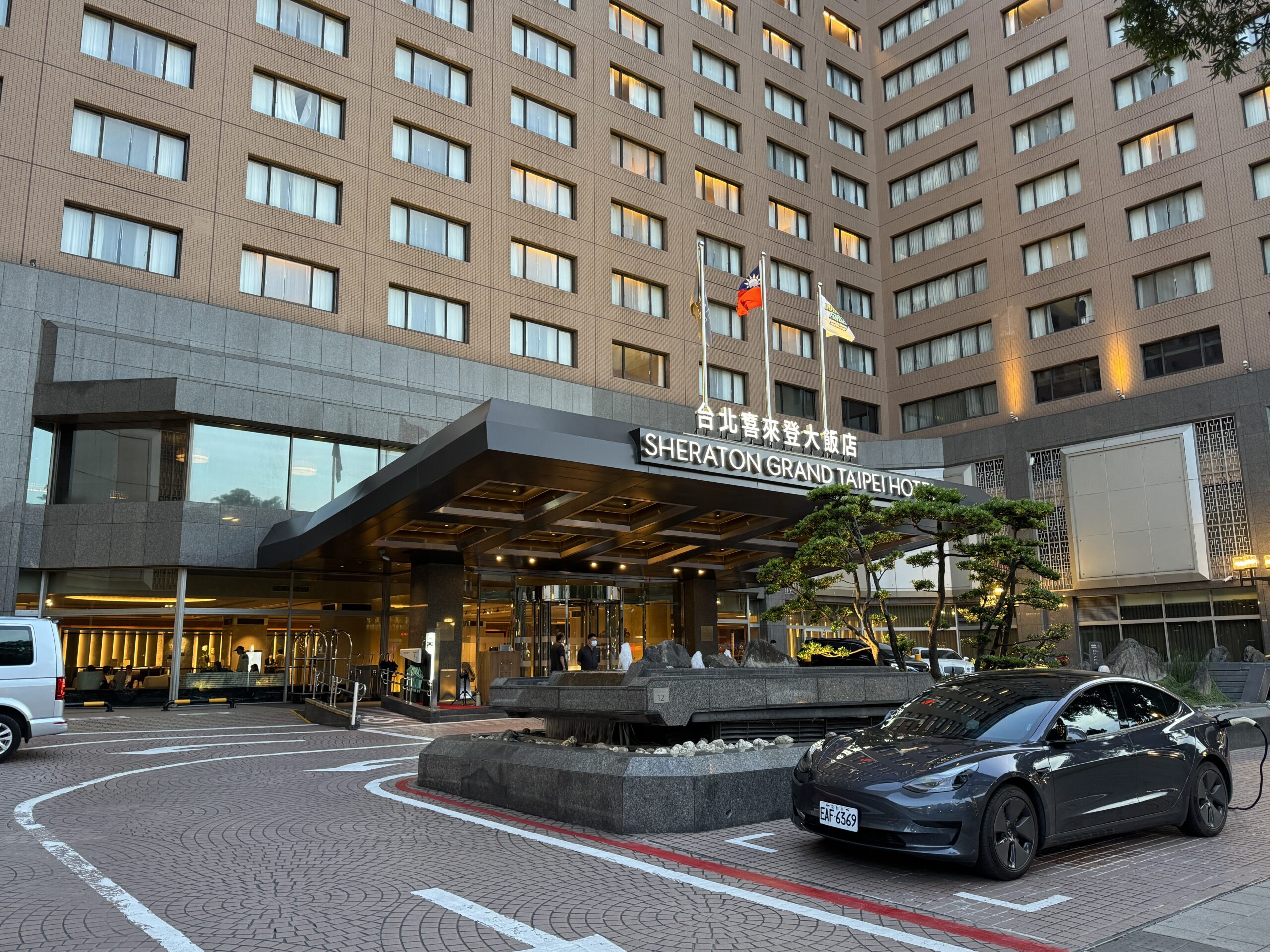 シェラトン台北の外観