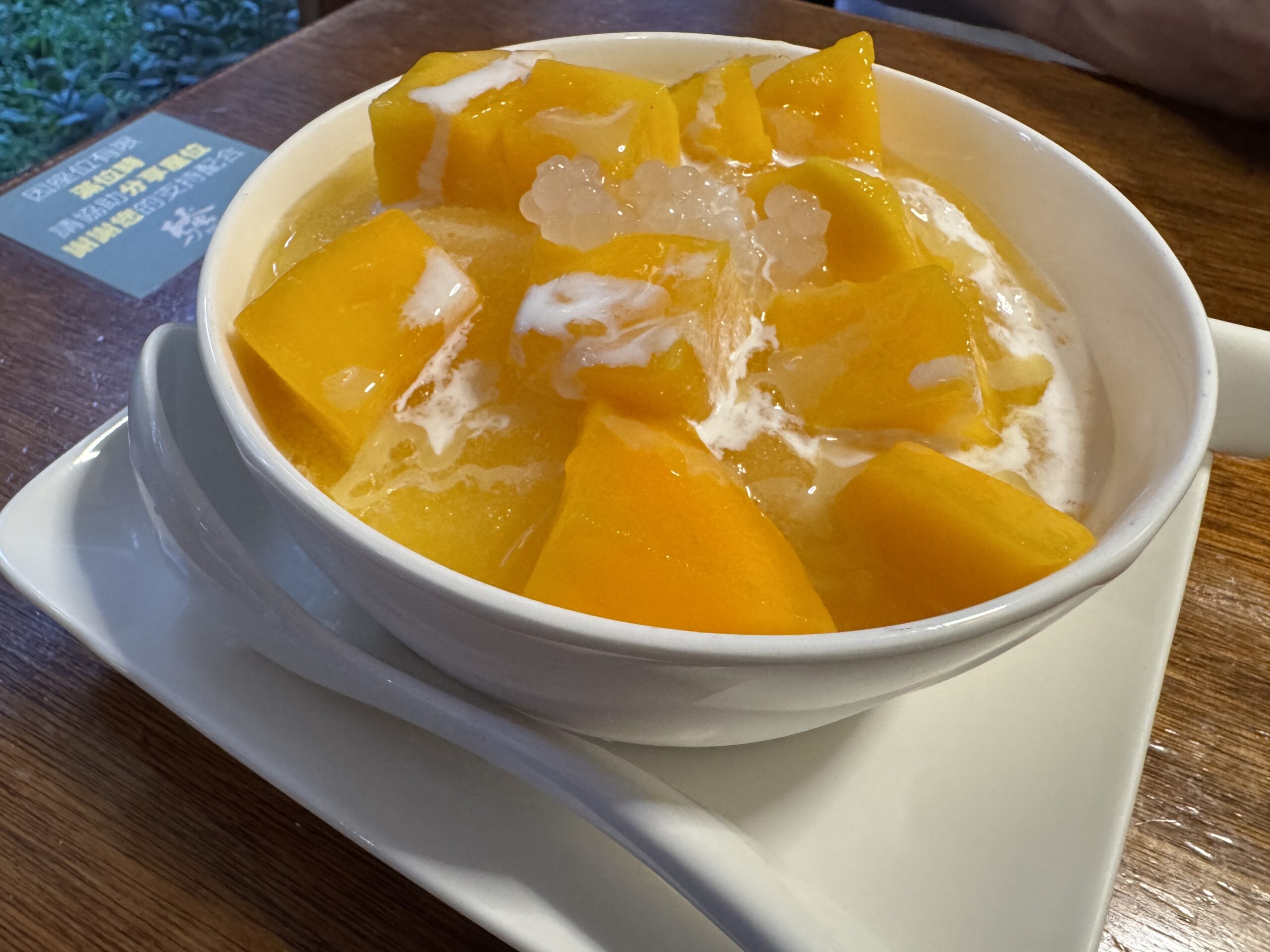 騒豆花のマンゴー豆花